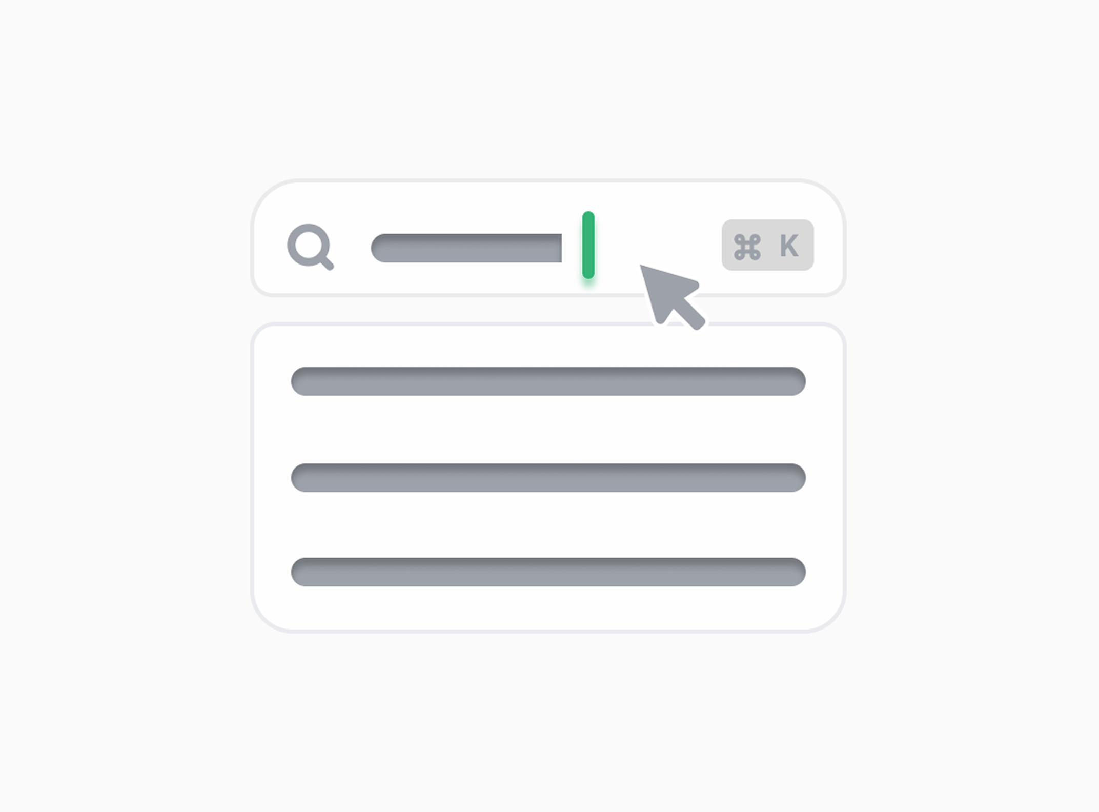 Command Menu components